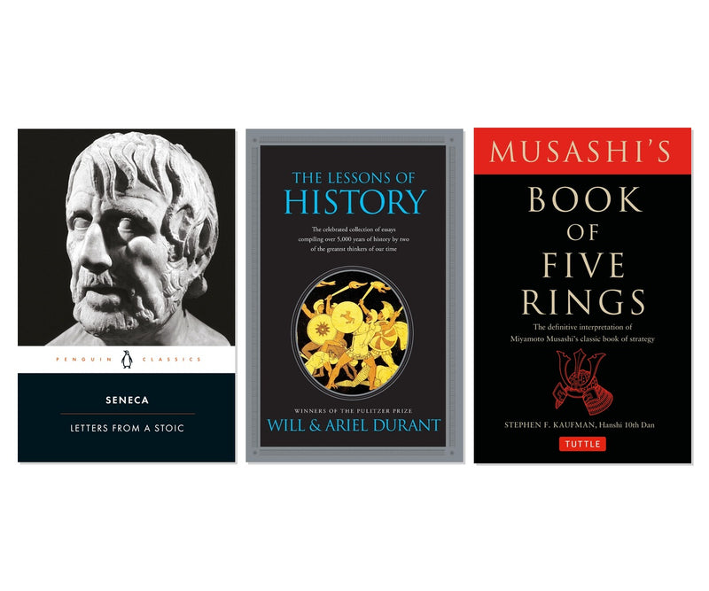Ancient Wisdom Philosophy 3-Book Collection - Stoicism & Strategy