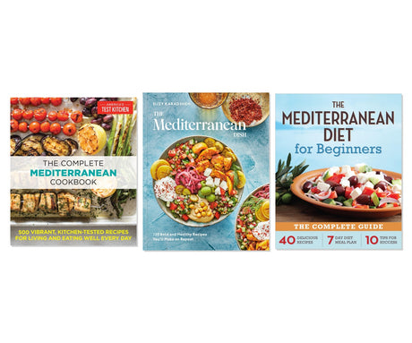 Mediterranean Health & Cooking 3-Book Collection - Complete Guide Bundle, Paperback