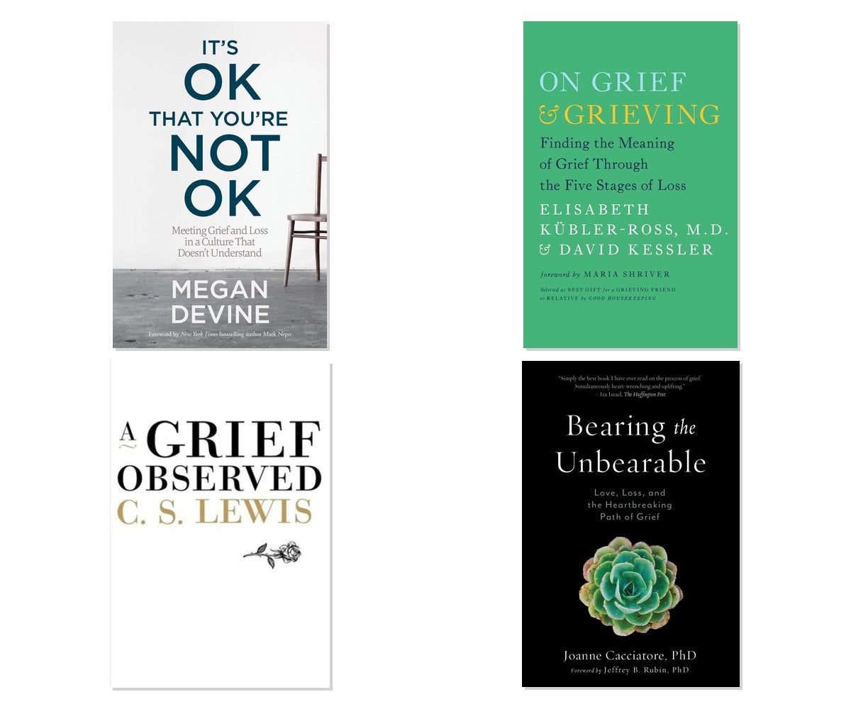 Grief & Healing Wisdom 4-Book Collection - Essential Support Bundle