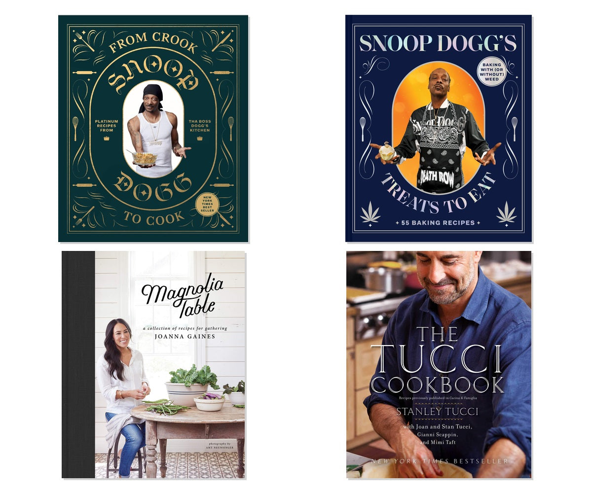 Celebrity Chef Cookbook Collection 4-Book Bundle