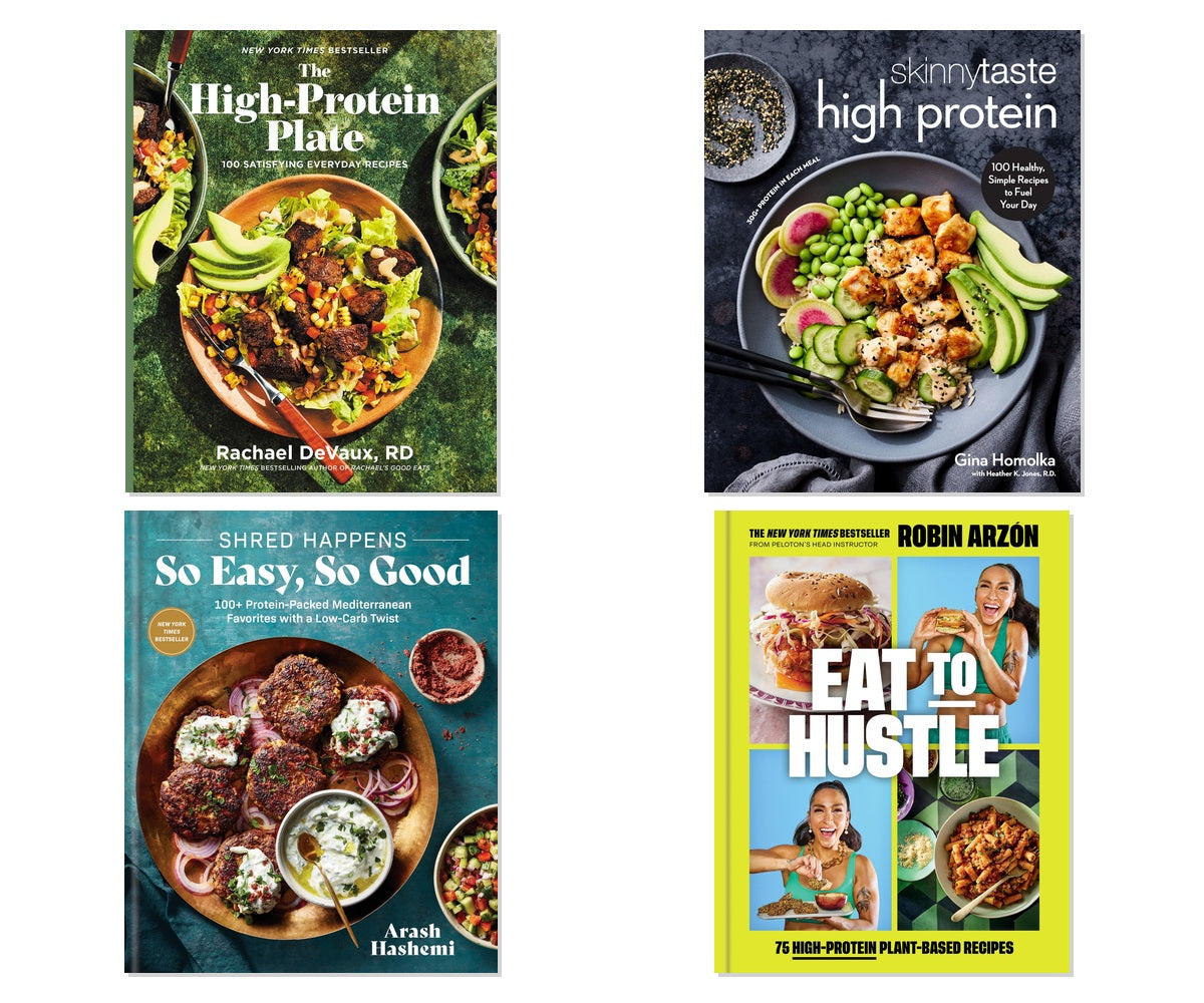 High-Protein Healthy Eating 4-Book Collection - Cookbooks Bundle
