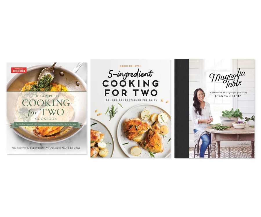 Cooking for Two Made Simple: 3-Book Complete Bundle Set, Hardcover