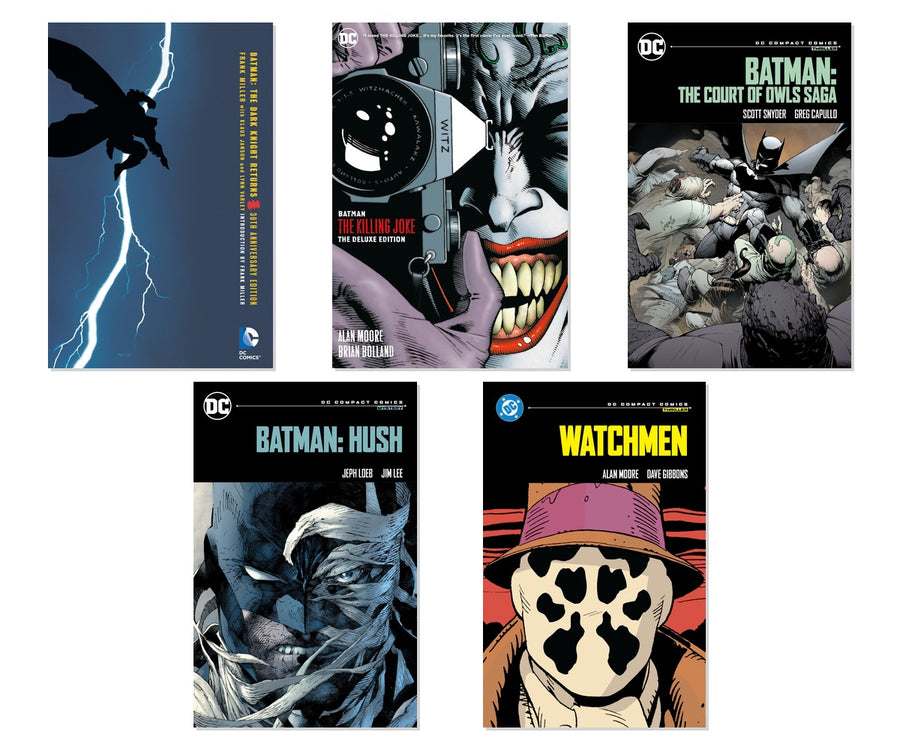 Batman Essentials: Dark Knight 5-Book Collection - Legendary Comics Bundle, Paperback