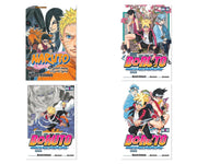 Boruto Next Generation Starter Pack Vol. 1-3 4-Book Manga Bundle Set