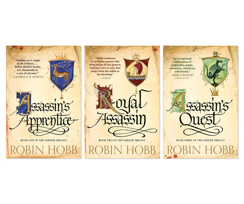 Epic Fantasy Adventure 3-Book Collection - Farseer Trilogy by Robin Hobb