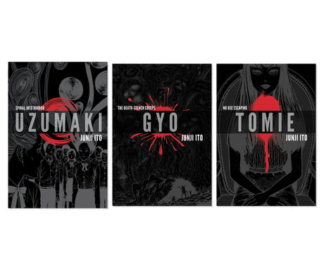 Junji Ito Horror Masterpieces 3-Book Collection - Deluxe Editions, Hardcover