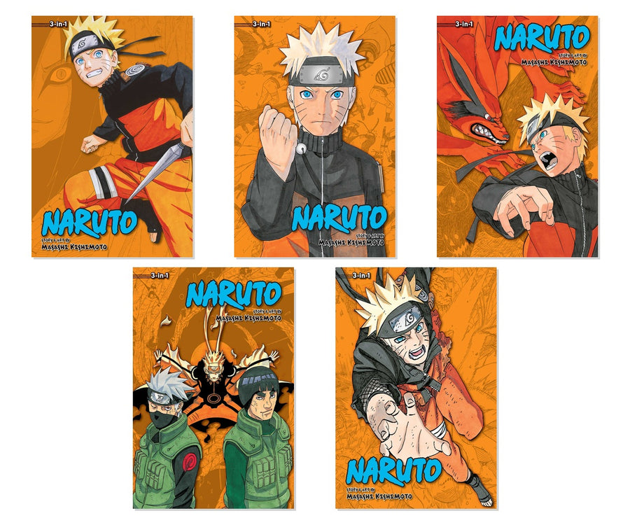 Naruto Final Saga 5-Book 3-in-1 Collection - Epic Ninja Adventure, Paperback