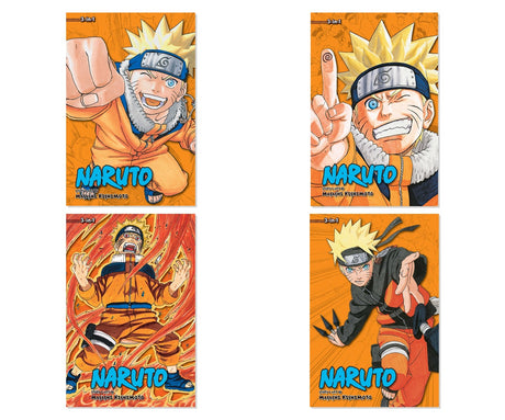 Naruto Mid-Series Epic Adventures 4-Book Collection, Paperback