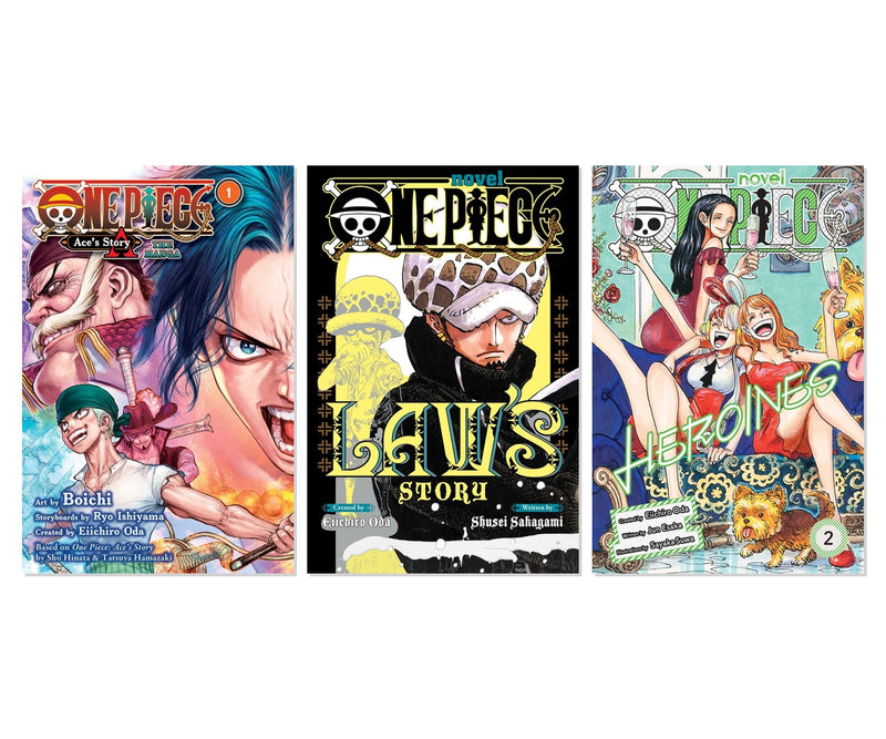 One Piece Side Stories Special Vol. 1-2 3-Book Manga Bundle Set