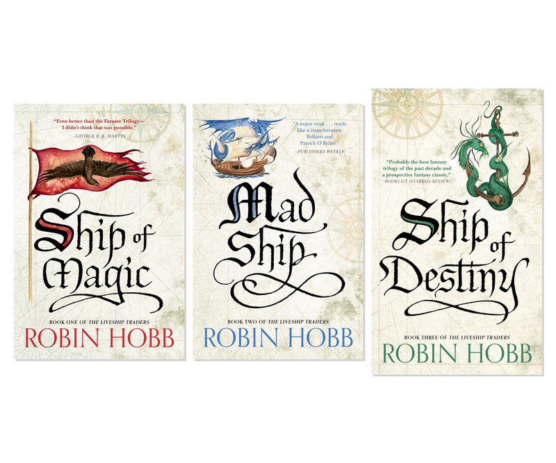 Epic Sea Fantasy Adventure 3-Book Collection - Liveship Traders Trilogy