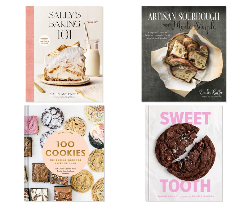 Beginner Baker's Bible 4-Book Collection - Essential Baking Guides