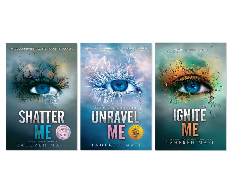 Tahereh Mafi Shatter Me Trilogy - 3-Book Complete Bundle Set