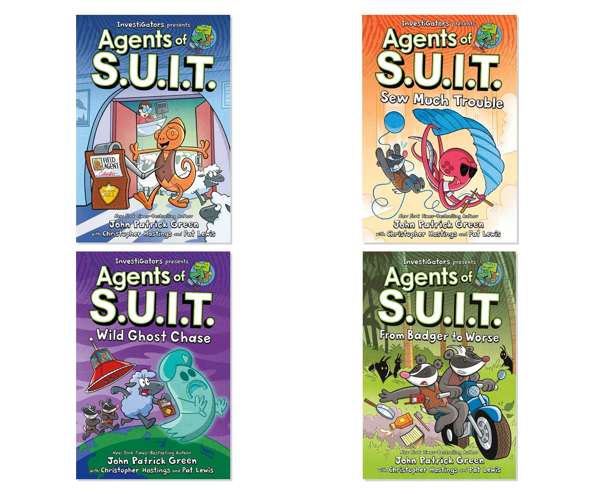 Agents of S.U.I.T. Graphic Novel 4-Book Collection