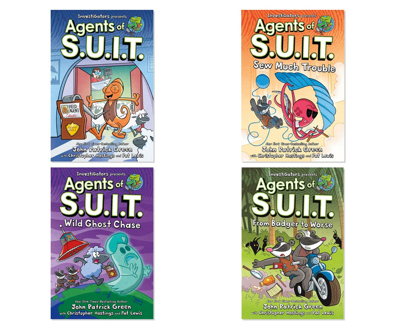 Agents of S.U.I.T. Graphic Novel 4-Book Collection
