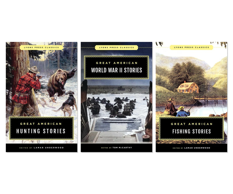 Great American Adventures 3-Book Collection: Hunting, WWII & Fishing Stories