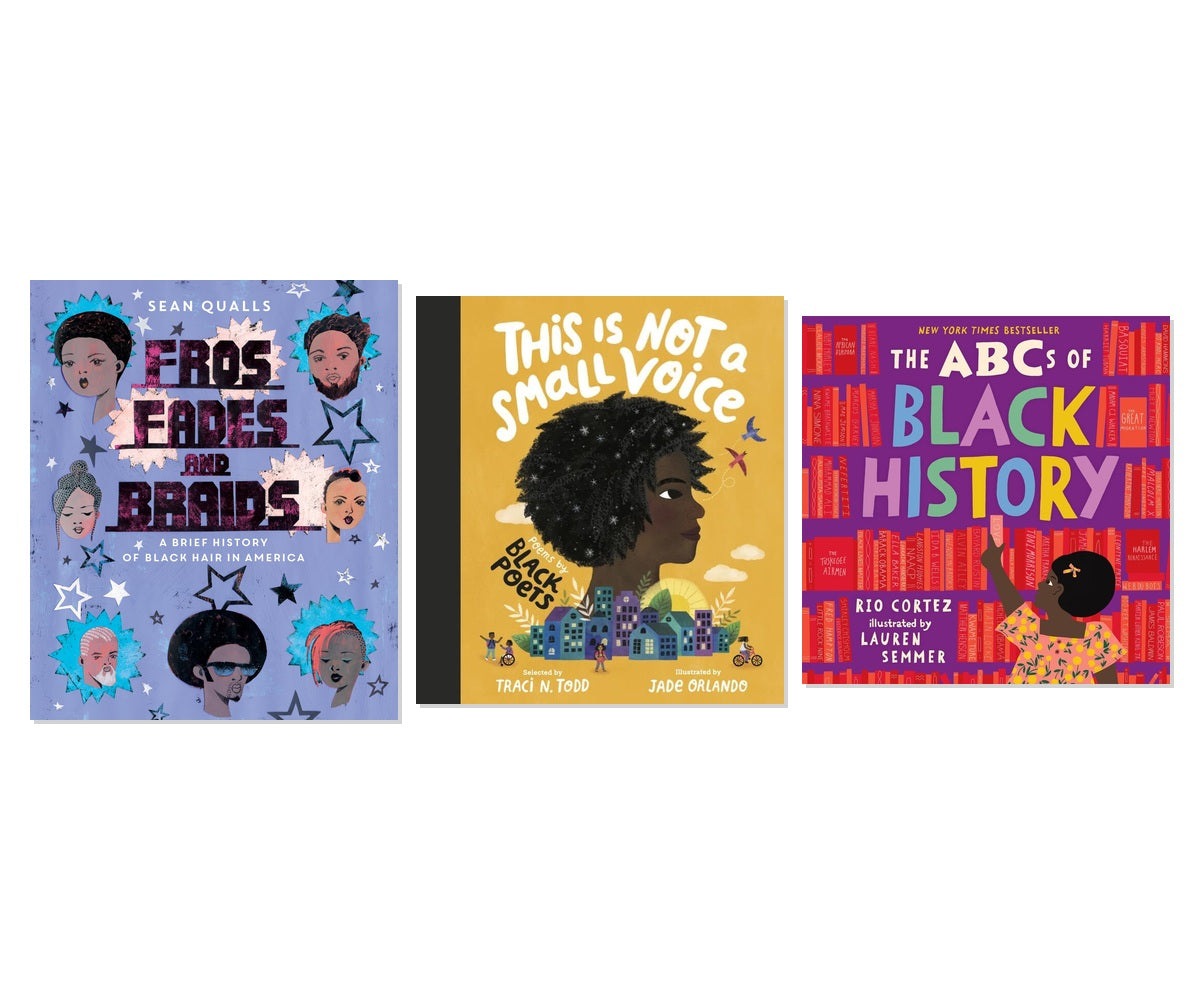 Black History & Culture 3-Book Collection - Poetry, Hair Heritage & ABCs