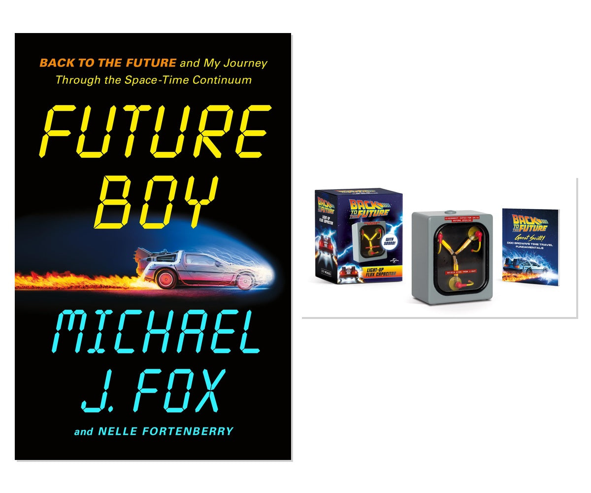 Back to the Future Fan Collection: 2-Item Bundle with Book & Collectible