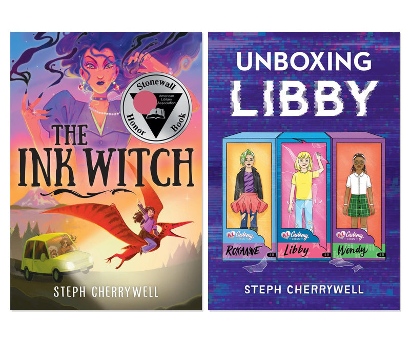 Steph Cherrywell Fantasy & Sci-Fi 2-Book Collection for Middle Grade