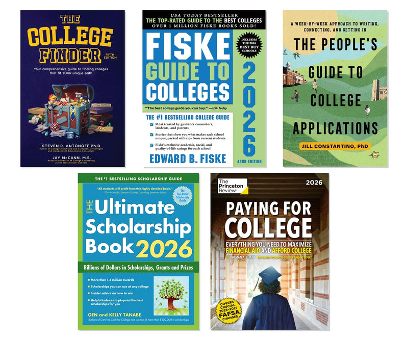 College Prep Essentials 5-Book Bundle - Complete Application Guide Set