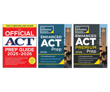 Complete ACT Prep Power Pack 3-Book Complete Bundle Set, Paperback