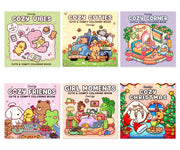 Cozy Spaces Coloring 6-Book Collection - Complete Coco Wyo Bundle