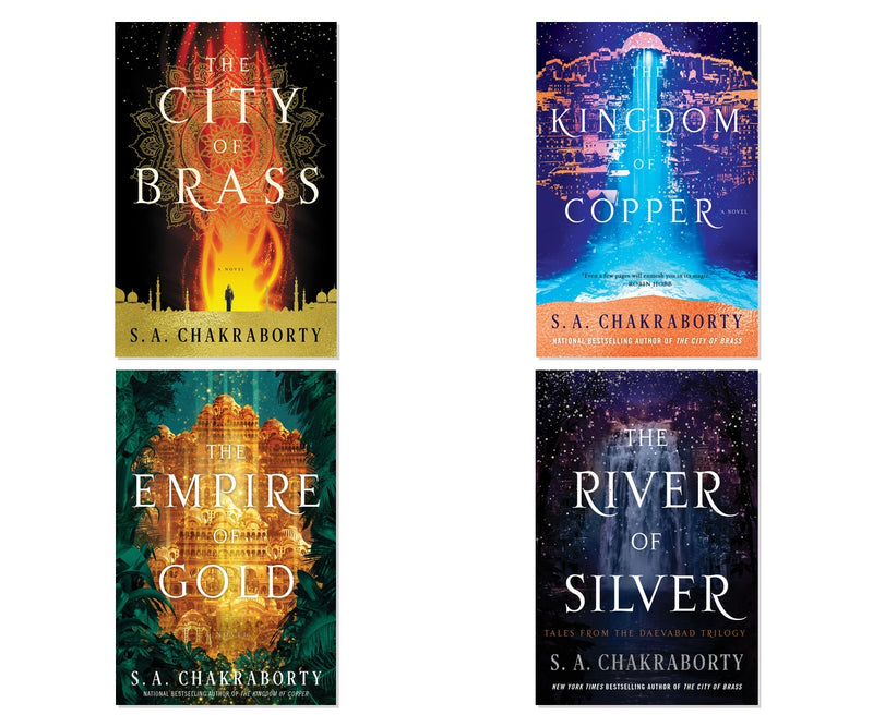 Daevabad Extended Universe 4-Book Complete Bundle Set by S.A. Chakraborty