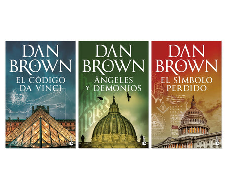 Dan Brown Spanish Thriller 3-Book Collection - Complete Robert Langdon, Paperback