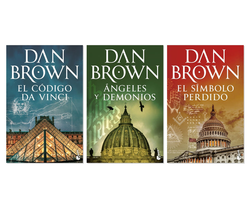Dan Brown Spanish Thriller 3-Book Collection - Complete Robert Langdon
