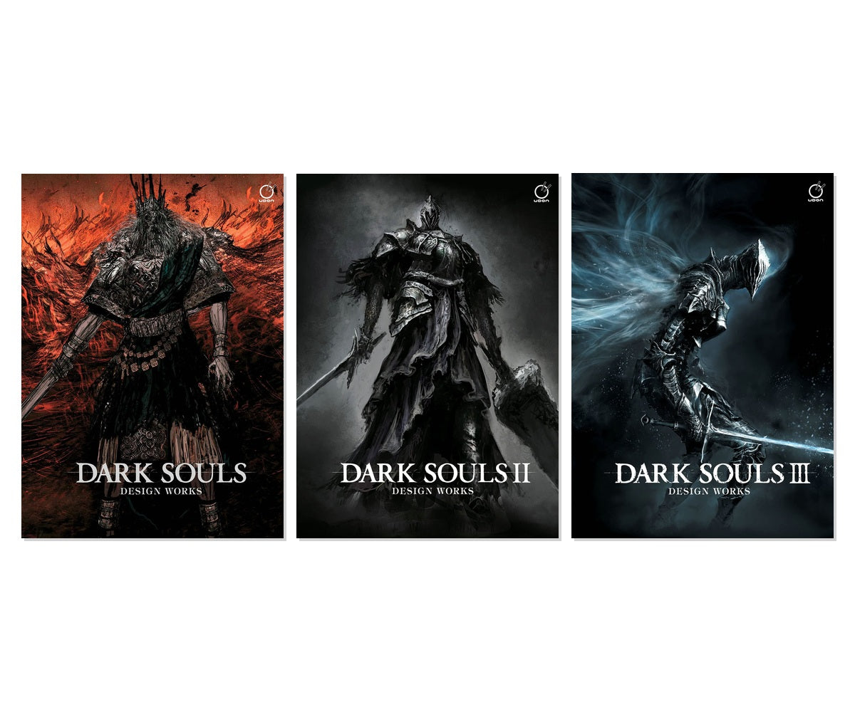 Dark Souls Complete Design Works 3-Book Hardcover Collection