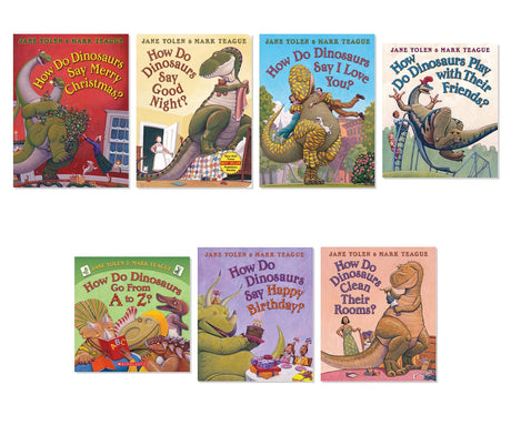 How Do Dinosaurs Complete Collection 7-Book Bundle - Jane Yolen, Board Book