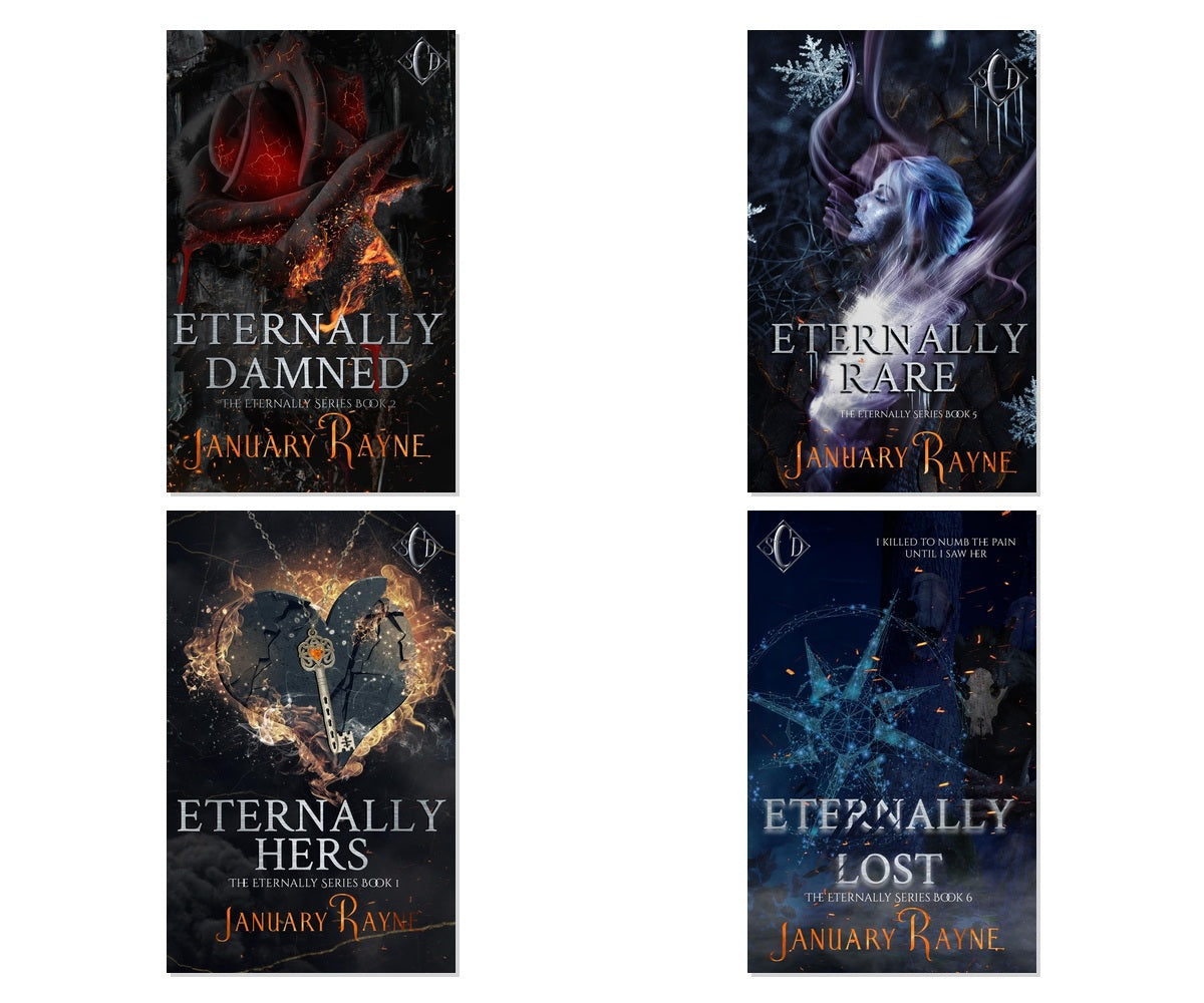 Eternally Series Vampire Romance 4-Book Collection - January Rayne
