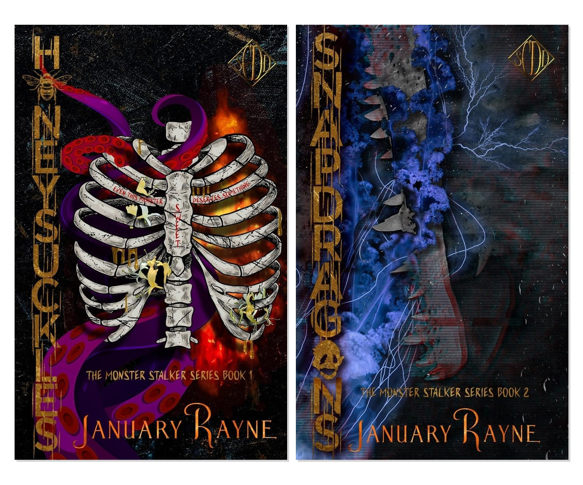 Floral Romance Monster Fantasy 2-Book Collection - January Rayne