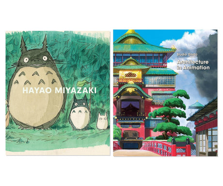 Studio Ghibli Art & Architecture 2-Book Collection, Hardcover