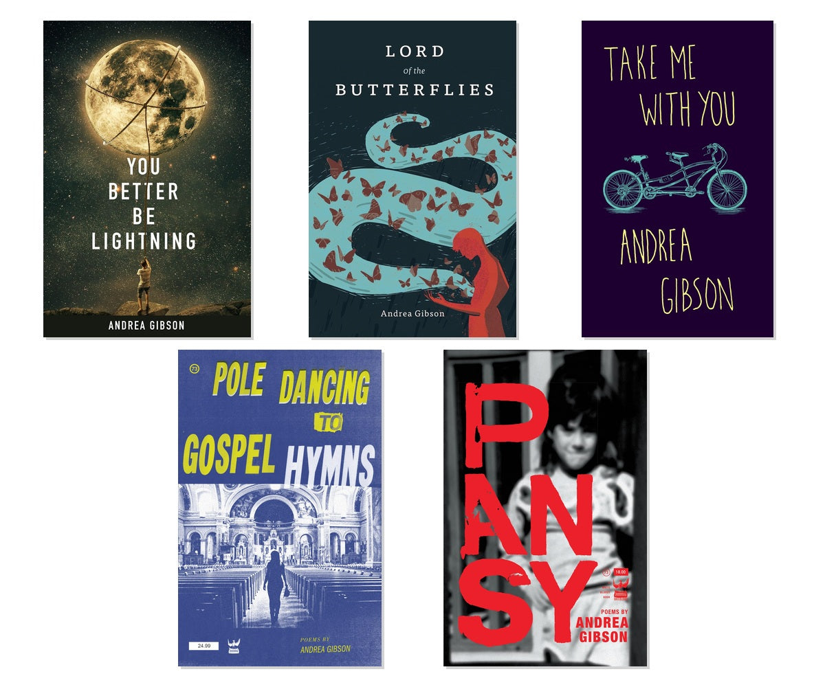 Andrea Gibson Poetry Collection 5-Book Bundle - Award-Winning Works