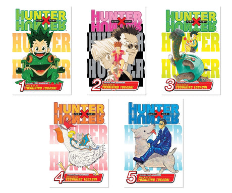 Hunter X Hunter: The Beginning (Vols 1-5) Vol. 1-5 5-Book Manga Bundle Set, Paperback