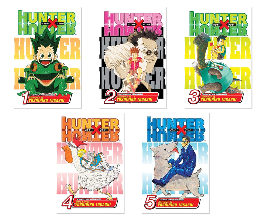 Hunter X Hunter: The Beginning (Vols 1-5) Vol. 1-5 5-Book Manga Bundle Set, Paperback