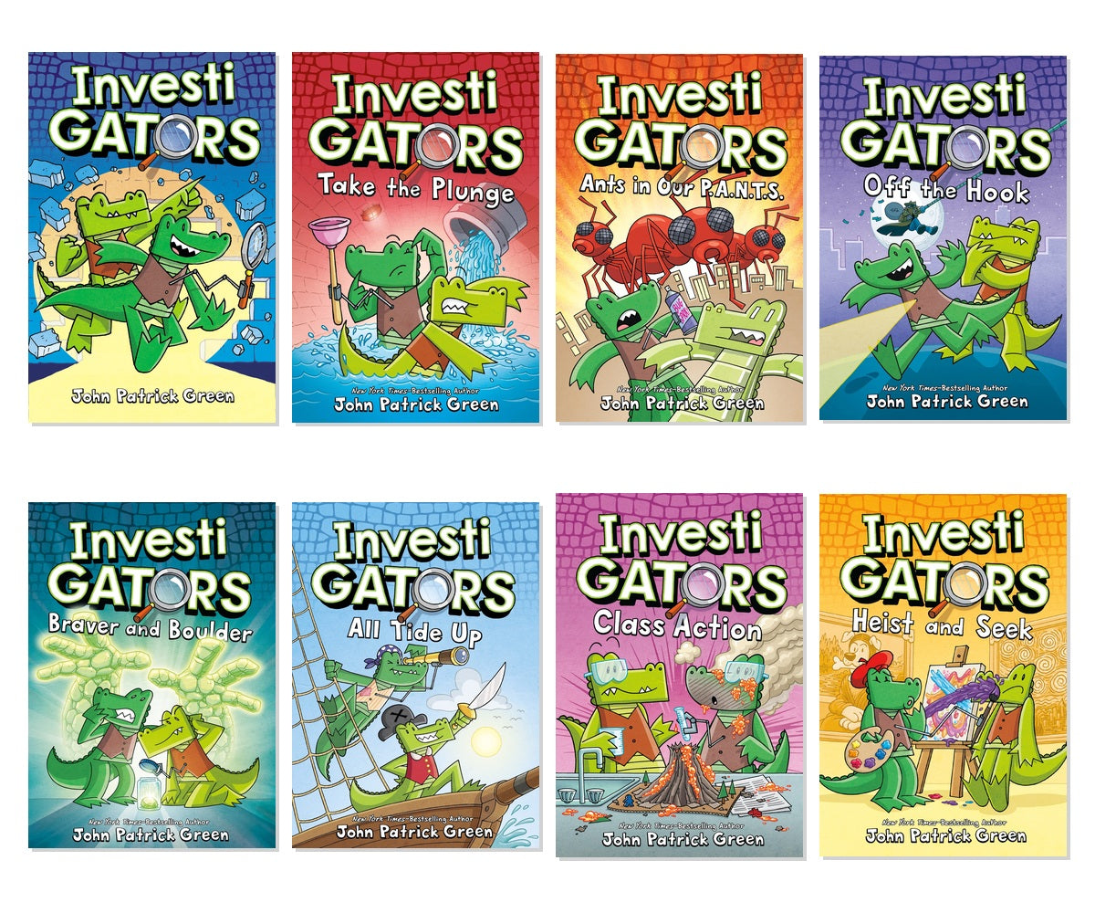 InvestiGators Complete Adventure Set - 8-Book Complete Bundle Set