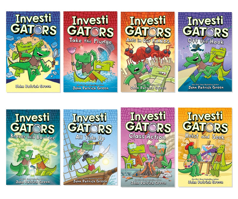 InvestiGators Complete Adventure Set - 8-Book Complete Bundle Set