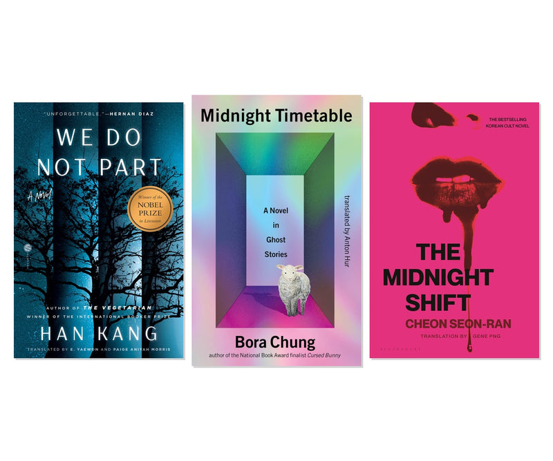 Korean Literary Fiction 3-Book Collection - Award-Winning Contemporary Novels