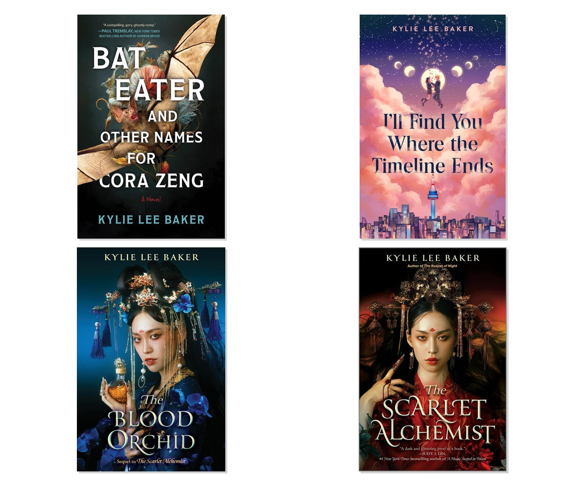 Kylie Lee Baker Horror & Fantasy 4-Book Complete Author Collection