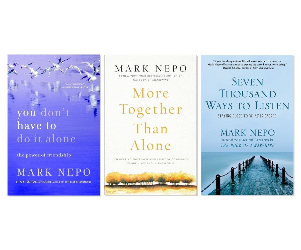Mark Nepo Connection & Community 3-Book Complete Bundle Set