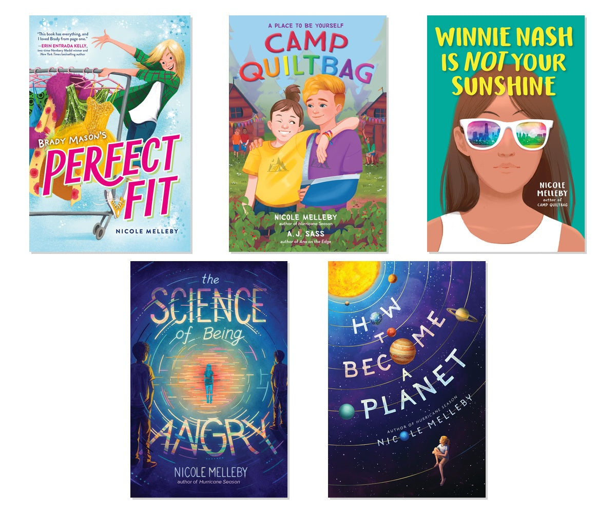 Nicole Melleby LGBTQ+ Middle Grade 5-Book Collection Bundle