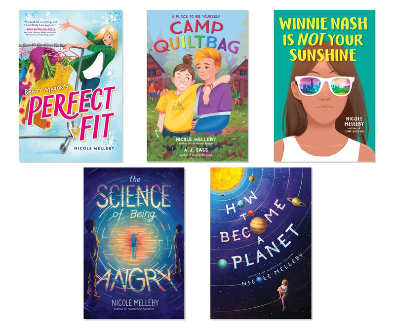 Nicole Melleby LGBTQ+ Middle Grade 5-Book Collection Bundle