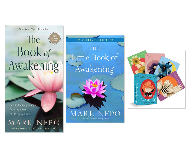 Mark Nepo Awakening Essentials 3-Book Spiritual Collection Bundle