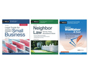 Nolo Legal Essentials 3-Book Collection - Business Law & Estate Planning