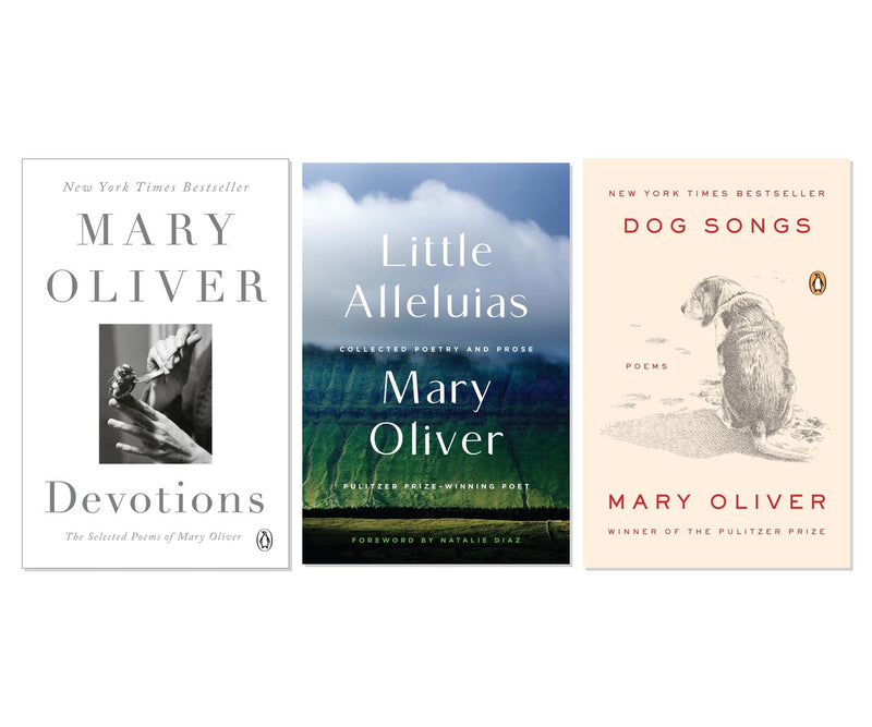 Mary Oliver Poetry Essentials 3-Book Collection - Selected Works