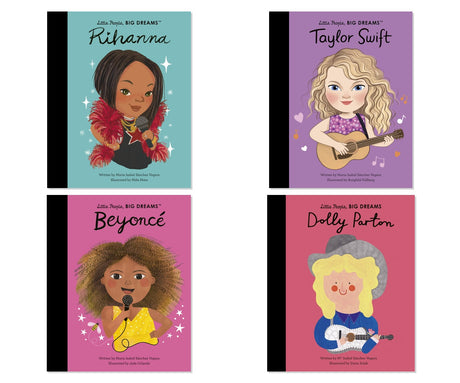 Pop Queens Biography 4-Book Collection - Inspiring Music Icons Bundle, Hardcover