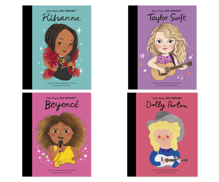 Pop Queens Biography 4-Book Collection - Inspiring Music Icons Bundle, Hardcover