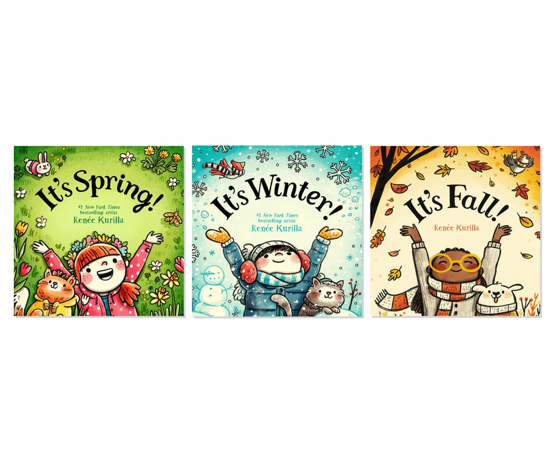 Celebrate the Seasons 3-Book Collection - Spring, Winter & Fall