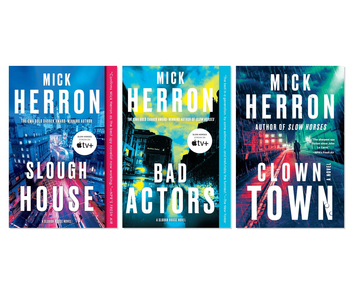 Latest Slough House Adventures 3-Book Complete Bundle Set - Mick Herron